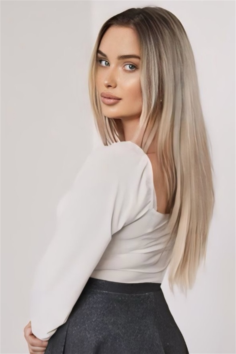 Charming Ekaterina Y O From Warsaw With Blonde Hair Id