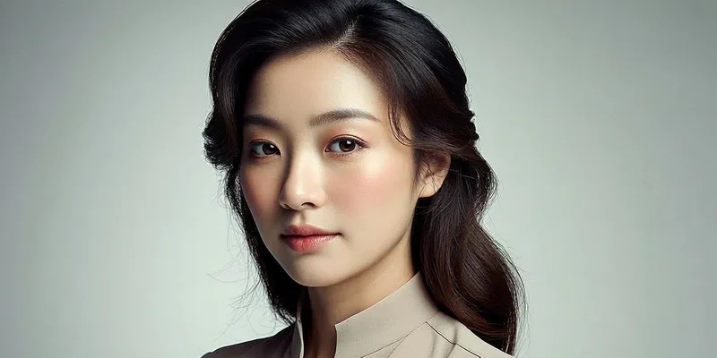 Asian women features