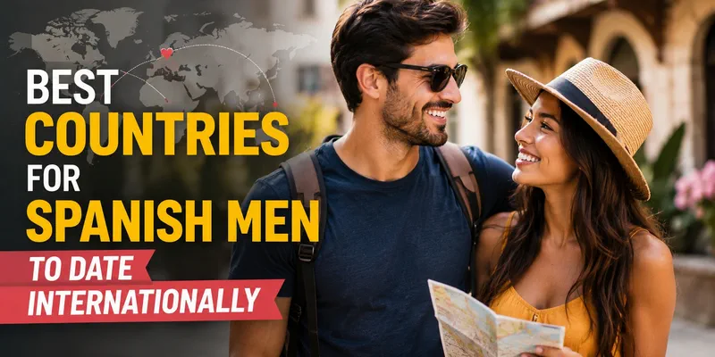 Best countries for Spanish men to date internationally