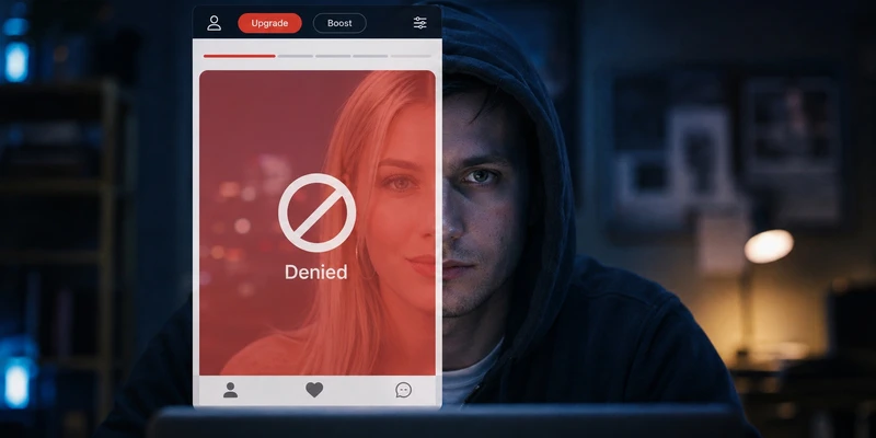 Fake dating profile with stolen photos - how to spot a scammer