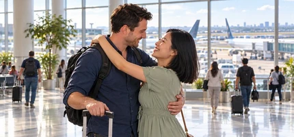 First Trip to Meet an Asian Woman from USA