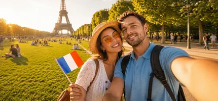 First Trip to Meet a Foreign Girlfriend from France