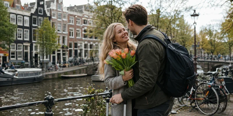 First trip to meet a foreign girlfriend from the Netherlands