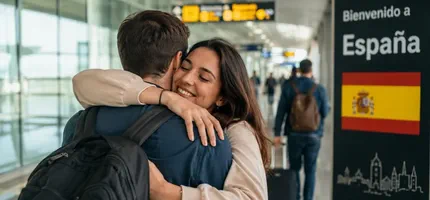 First Trip to Meet a Foreign Girlfriend from Spain