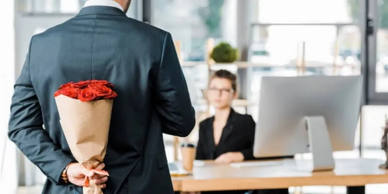 How to tell if a Woman likes you at work