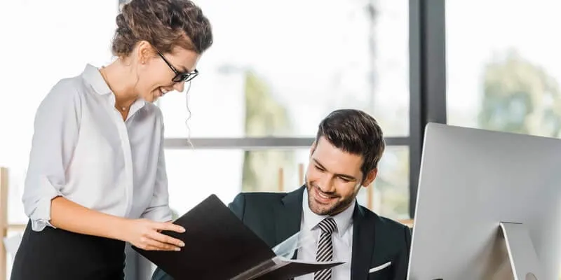 How to flirt with a Woman at work