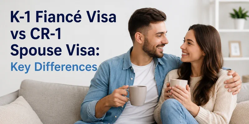 K-1 fiancé visa vs CR-1 spouse visa comparison
