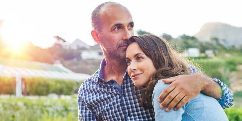 happy couple building a healthy relationship