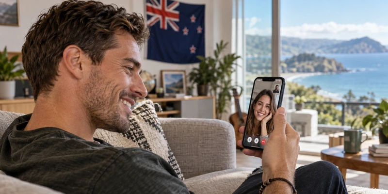 Long-distance relationship advice for New Zealand men