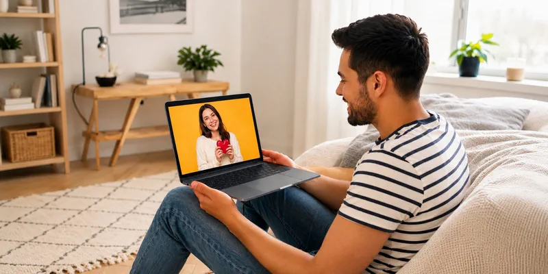 Healthy long-distance communication routine for Norwegian men