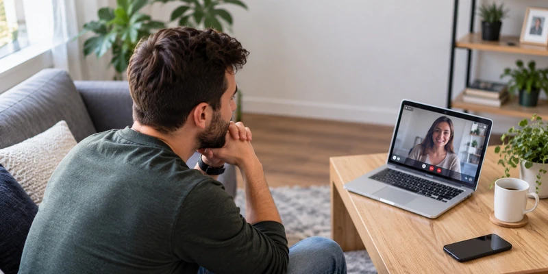 Multilingual video routine in a Swiss long-distance relationship
