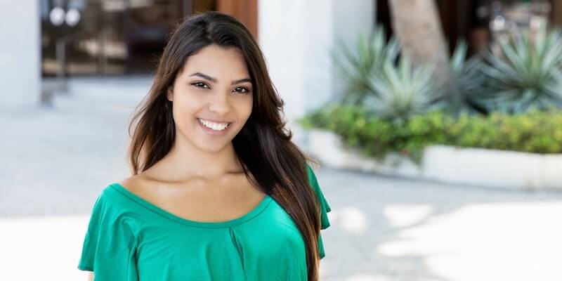 Mexican women features