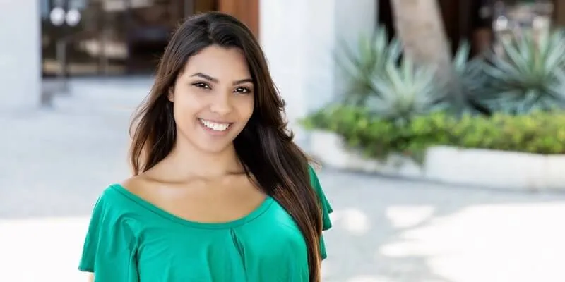 Mexican women features