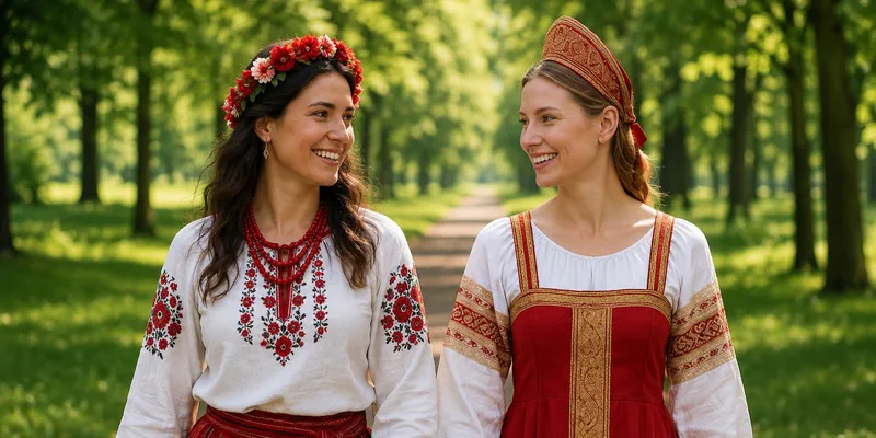 Russian vs Ukrainian women dating culture comparison