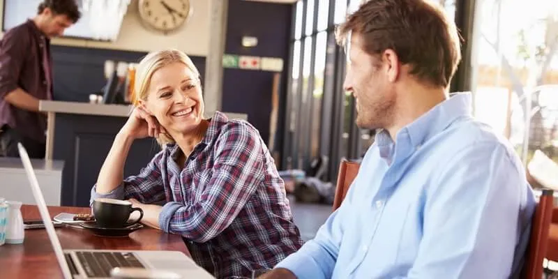 single mom sharing emotions with a supportive partner