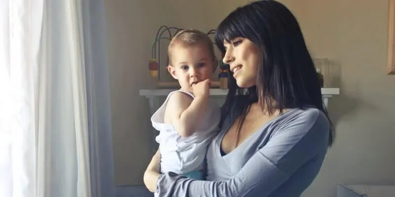 partner building trust with a single mom and her child