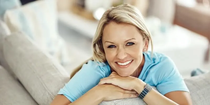 Traditional beautiful swedish girl