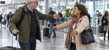 Travel to Meet an Online Partner After 50