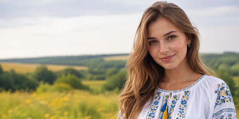 Ukrainian facial features