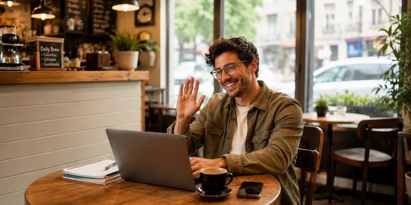 Video chat with Ukrainian women before meeting from France