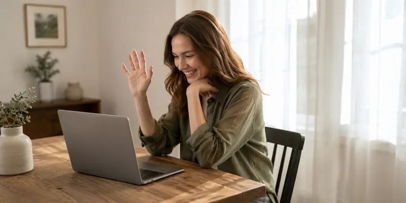 Video chat with Ukrainian women before travel from Norway