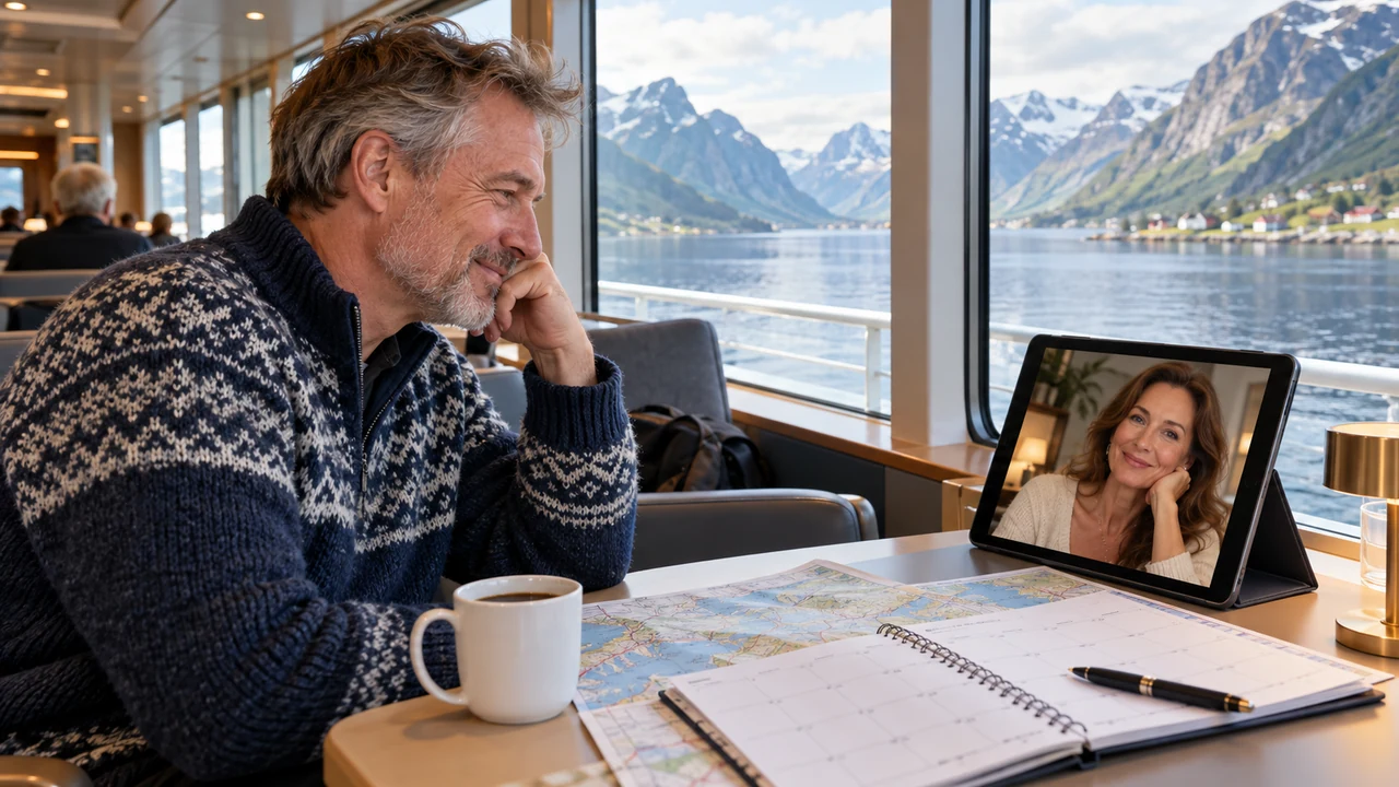 International video chat from Norway before planning a trip