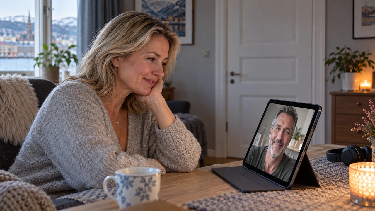 Private and safe video dating setup in Norway
