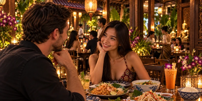 Thai restaurant Bangkok — cultural tips for dating in Thailand