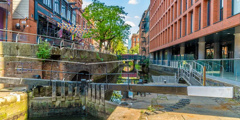 Canal Street nightlife in Manchester