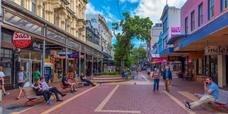 Cuba Street dating scene in Wellington