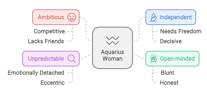 Aquarius Women Diagram