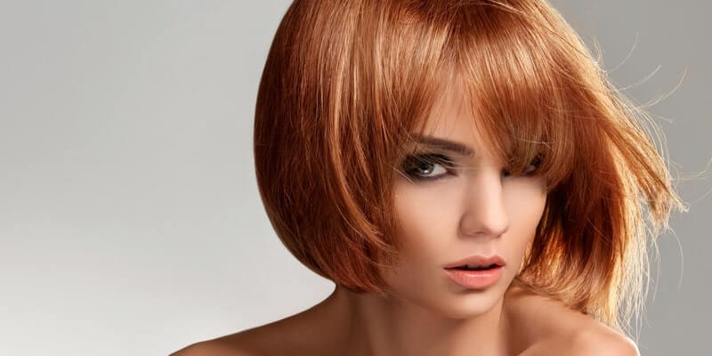 Red hair blue eyes women