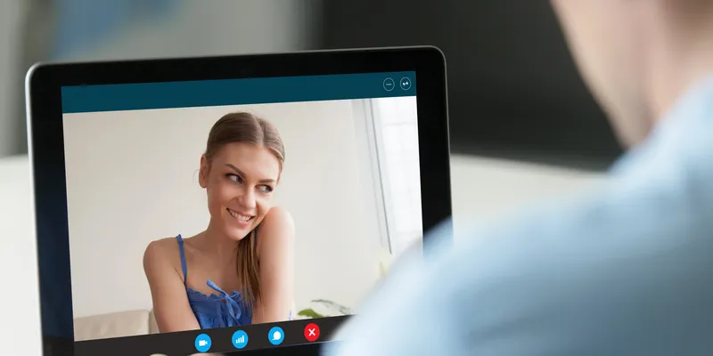 Video chat with women online communication
