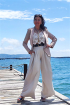 Wife from Ukraine olena from kiev with Dark Brown hair age 58 photo-11