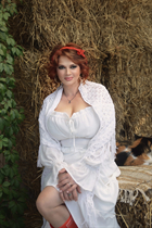 Femme ukrainienne pour le mariage larisa de kharkiv avec Roux cheveux, âge 61 photo-50