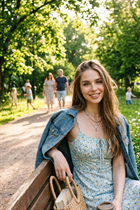 Beautiful Ukrainian bride yelyzaveta from kyiv with Light Brown hair age 20 photo-7