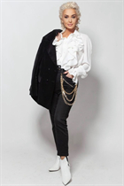 Femme parfaite alla de rome avec Blond cheveux, âge 58 photo-10