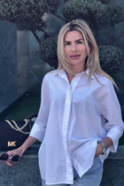 Wife from Ukraine iryna from odessa with Blonde hair age 53 photo-6