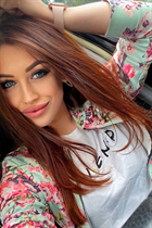 Esposa ucraniana aleksandra de cherkassy con pelo Marrón oscuro y edad 28 photo-5