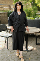 Girl from winnipeg iryna with Dark Brown hair age 55 photo-14