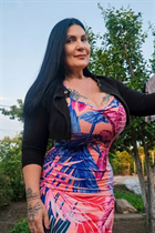 Ukrainian jolie fille oksana de kropyvnytskyi avec Noirs cheveux, âge 50 photo-39
