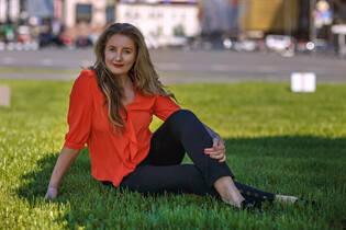 Mariée ukrainienne par correspondance ludmila de kharkov avec Blond cheveux, âge 47 photo-11