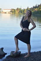 Beautiful woman of Ukraine anna from zaporozhye with Light Brown hair age 33 photo-1