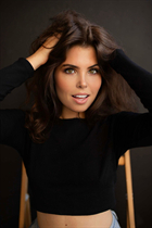 Dame ukrainienne yelyzaveta de kiev avec Brunette cheveux, âge 21 photo-8