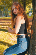 Single Ukrainian bride ilona from ivano-frankovsk with Red hair age 28 photo-16