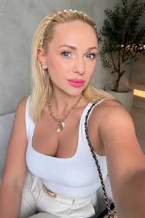 German pretty woman yanina from berlin with Blonde hair 47 years old