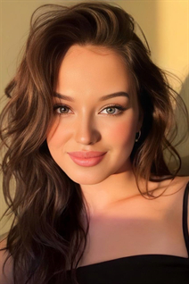 Modèle fille ukrainienne kseniia de dnepr avec Chatain clairs cheveux, âge 18