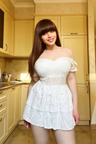 Mariée ukrainienne maria de odessa avec Brunette cheveux, âge 19 photo-12