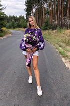 Ukrainian lady alina from poltava with Blonde hair age 30 photo-3