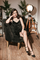 Ukrainian woman for dating yana from dnepr with Dark Brown hair age 35 photo-2